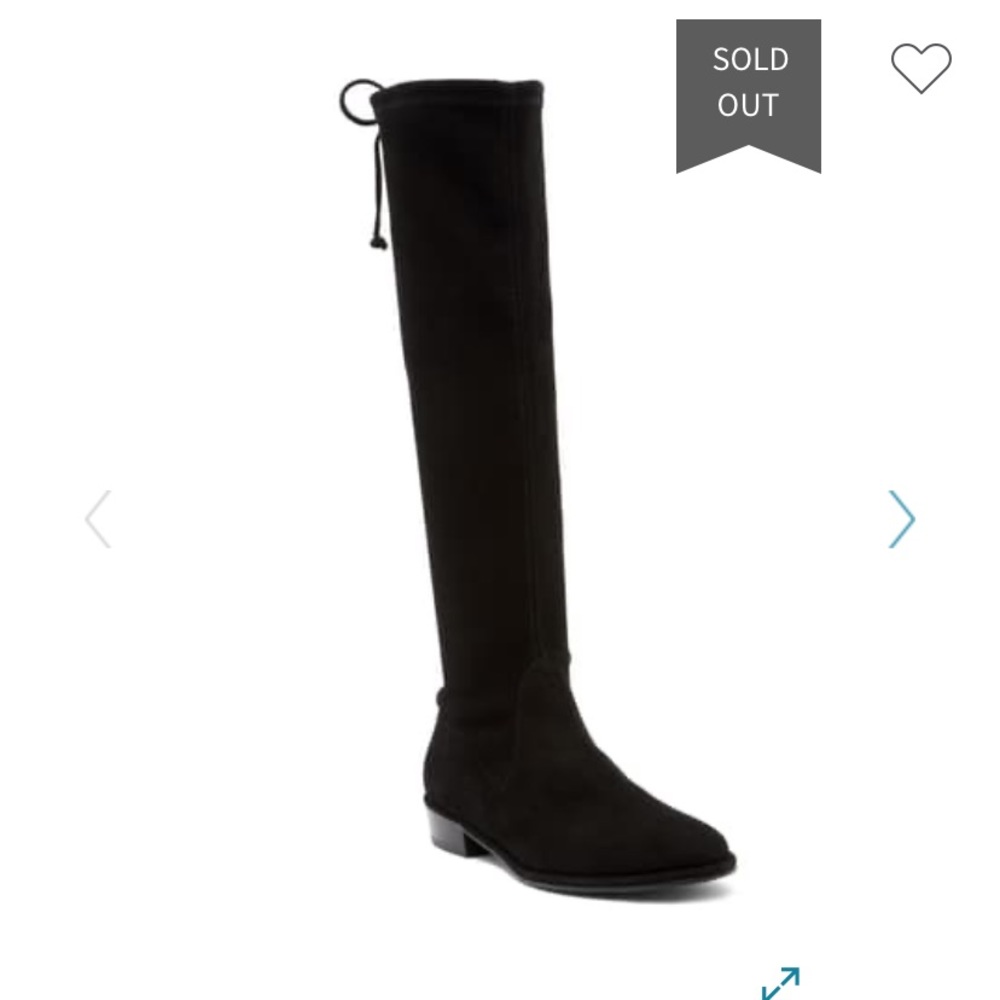 Stuart Weitzman Kneezie Suede Boots Size 11 NWOT